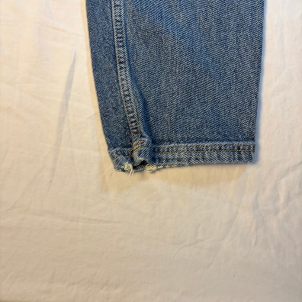 Pilcro Anthropologie womens double knee jeans. Size 28P. mild distress. grunge - Picture 7 of 8